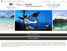 Tablet Screenshot of honeymoons.wvieques.com